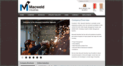 Desktop Screenshot of macweld.com.au